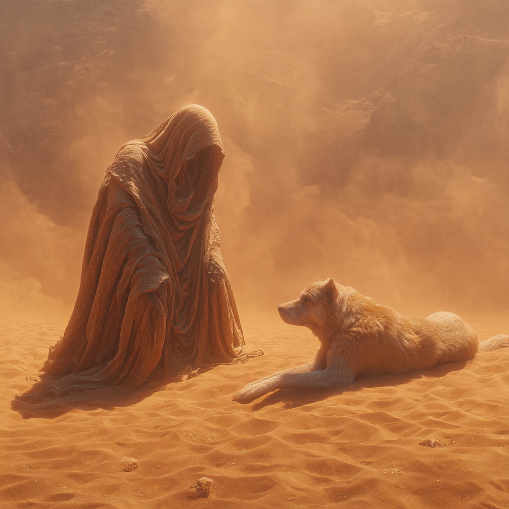 The Traveler and the Thirsty Dog